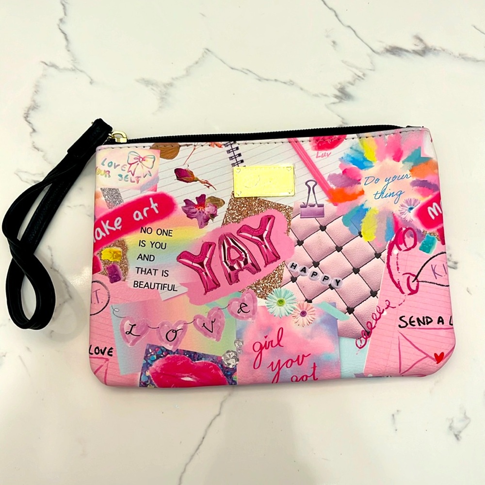 Luv Betsey by Betsey Johnston small hand bag (makeup bag)